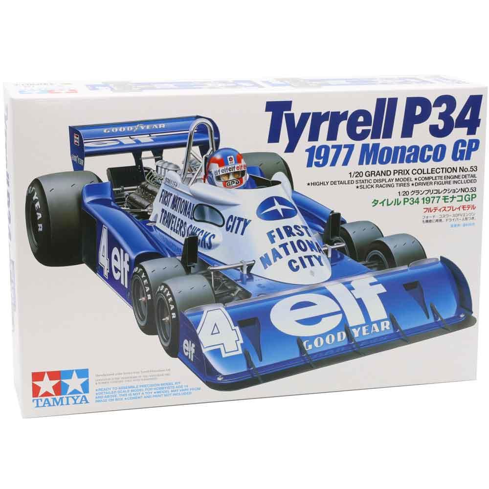 Maquette Tyrrell 003 1971 GP Monaco 12054 Tamiya