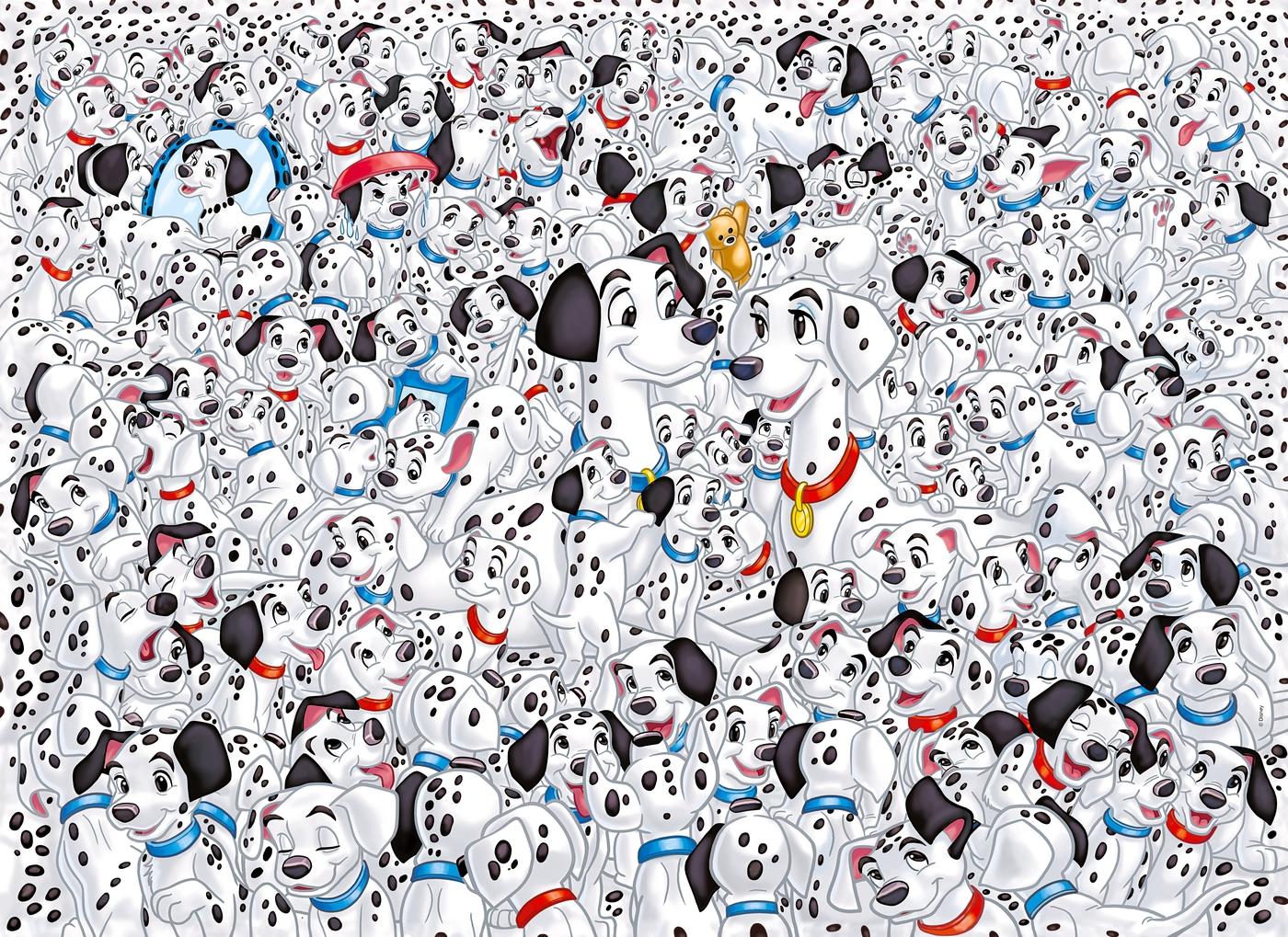 Clementoni Disney 101 Dalmatians &Impossible& 1000 Piece Jigsaw Puzzle