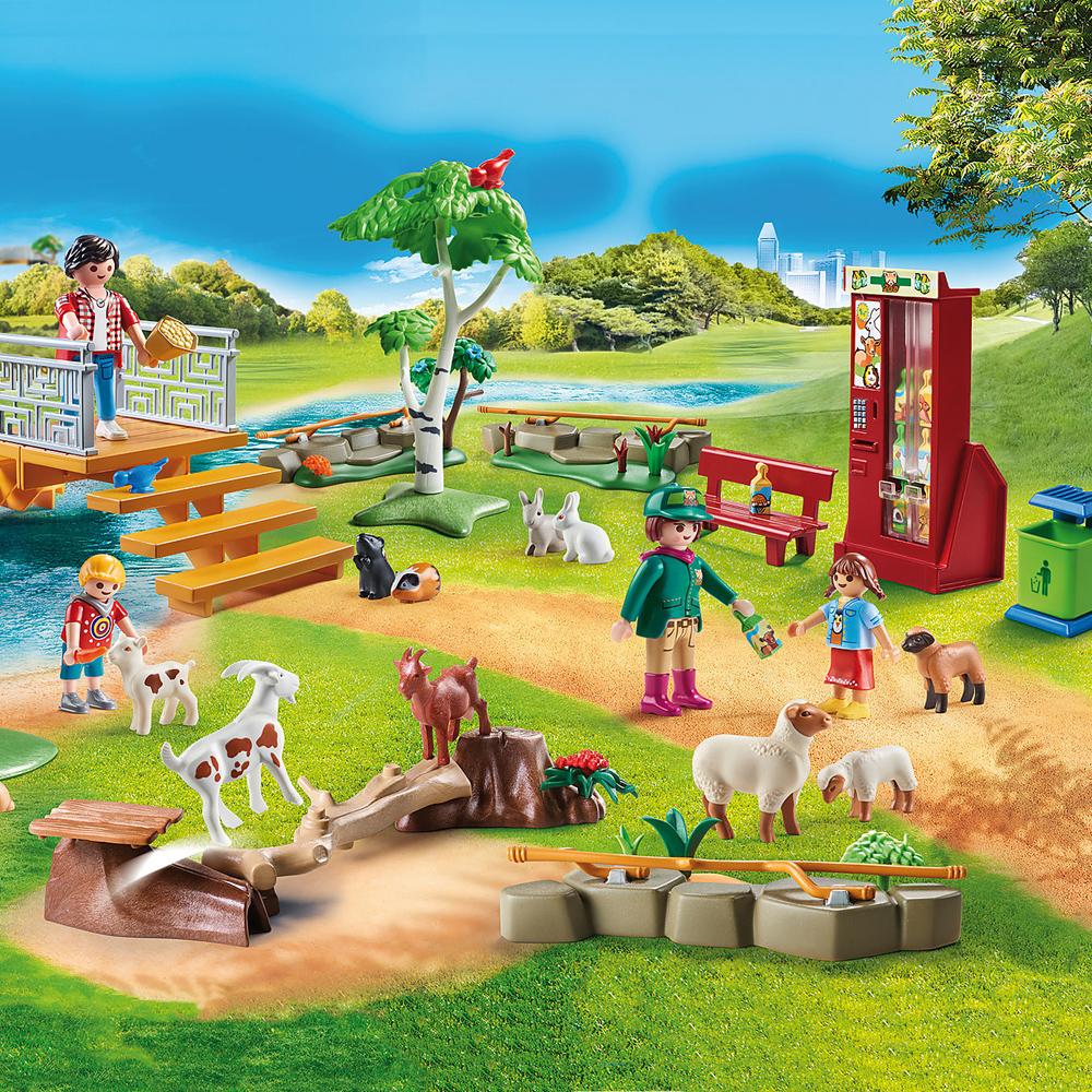 Playmobil 70341 Family Fun Large Zoo, for Children Ages 4+, Fun Imaginative  Role-Play, PlaySets Suitable for Children Ages 4+
