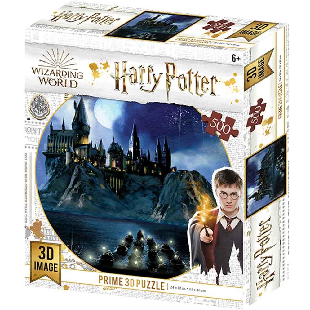 Kidicraft Harry Potter Hogwarts Prime 3D 500 Piece Jigsaw Puzzle
