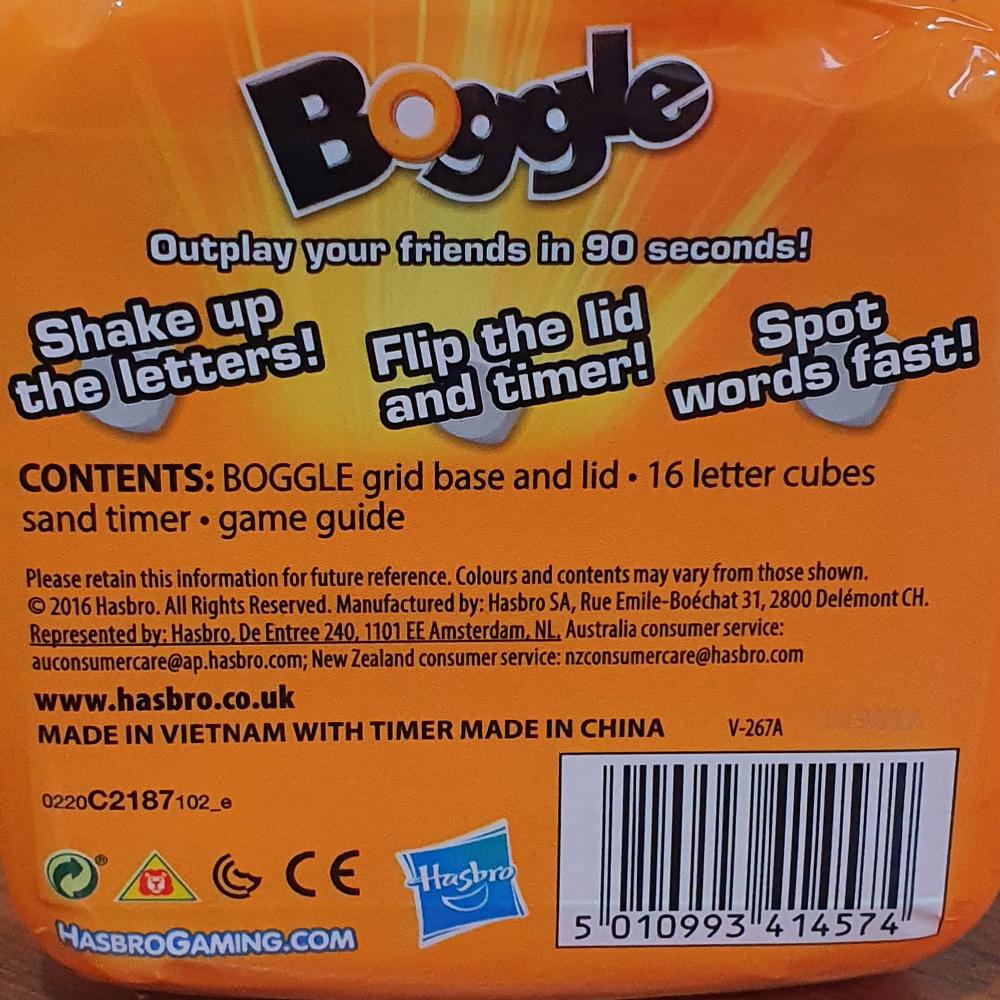 Hasbro Boggle, Board Games - Canada