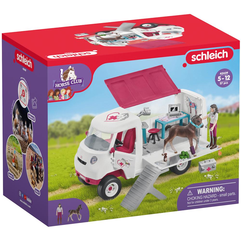 Schleich Horse Club Mobile Vet Vehicle Playset With Hanoverian Foal Figure