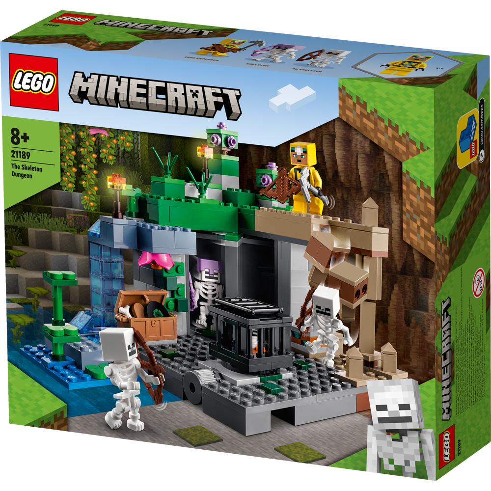 LEGO Minecraft The Skeleton Dungeon Building Set 364 Piece for Ages 8+