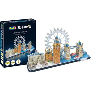 View 3 Revell 3D Puzzle LONDON Skyline Interlocking Foam Block Puzzle 00140