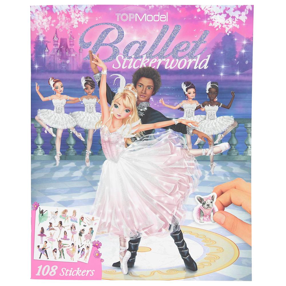 Depesche TOPModel Ballet Stickerworld Book with 108 Stickers and 20 Pages 11581_A