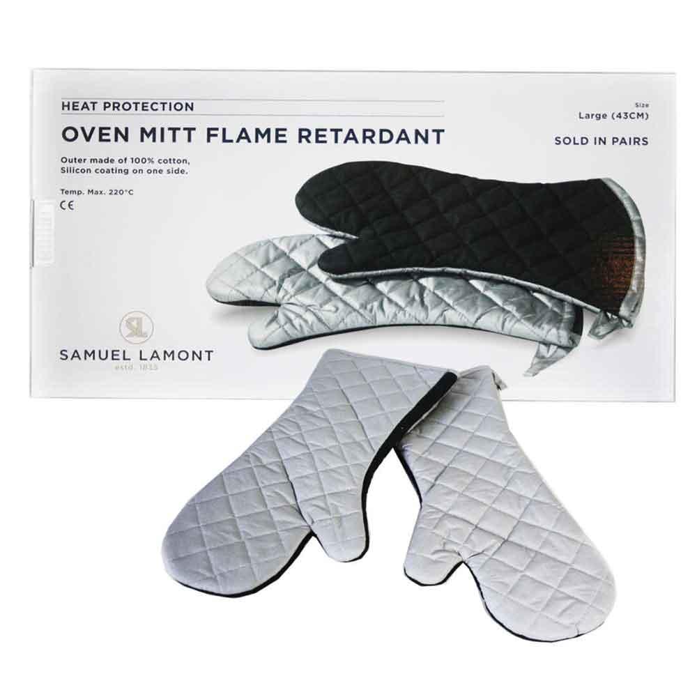Samuel Lamont Large 43cm Thermal Oven Mitts with Silicon Coating 200GT43