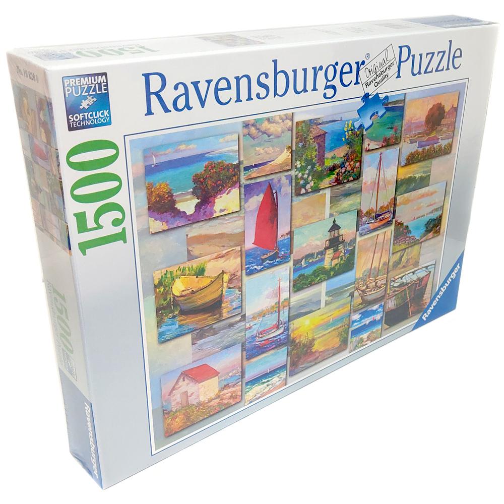 Ravensburger Coastal Collage 1500 Piece Jigsaw Puzzle R16820