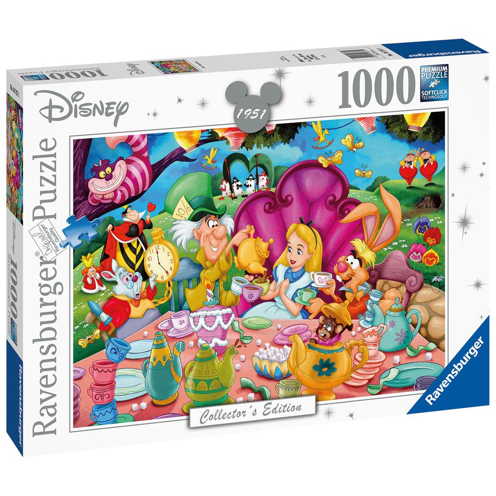 Ravensburger Disney Alice In Wonderland Collectors Edition 1000 Piece Jigsaw Puzzle 16737