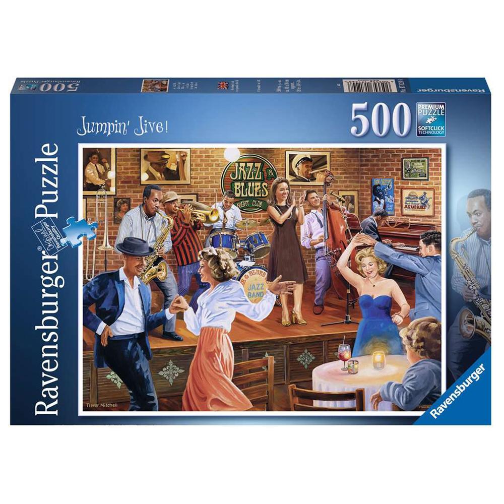 Ravensburger Jumpin' Jive 500 Piece Jigsaw Puzzle 17124
