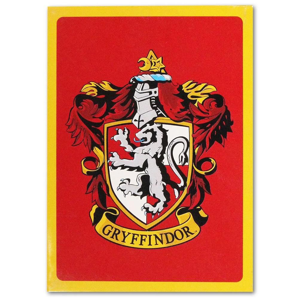 Harry Potter Gryffindor Crest Rectangular Metal Fridge Magnet 9cm x 6cm MAGMHP55