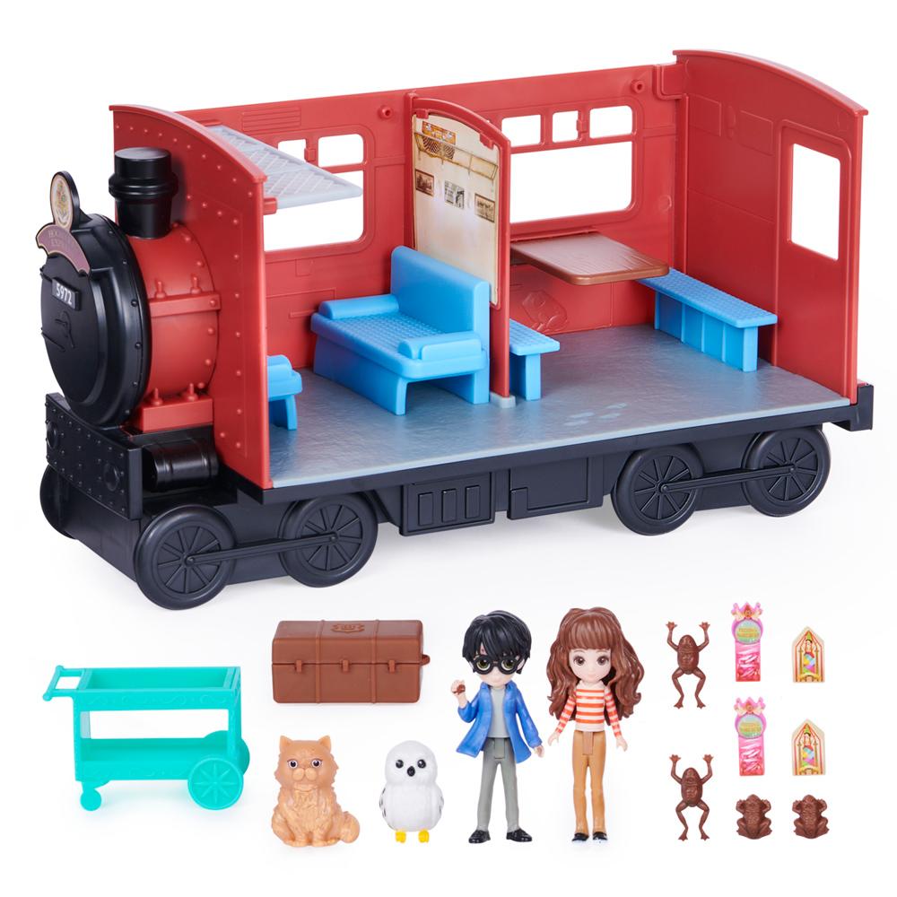 View 3 Harry Potter Wizarding World Hogwarts Express with Harry and Hermione Figures 6064928