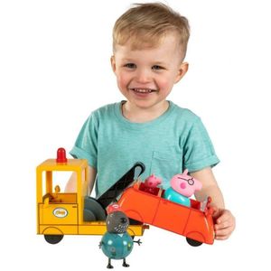 View 4 Peppa Pig Grandad Dogs Recovery Truck Playset with Sounds and Winch for Ages 3+ 0PP-03611