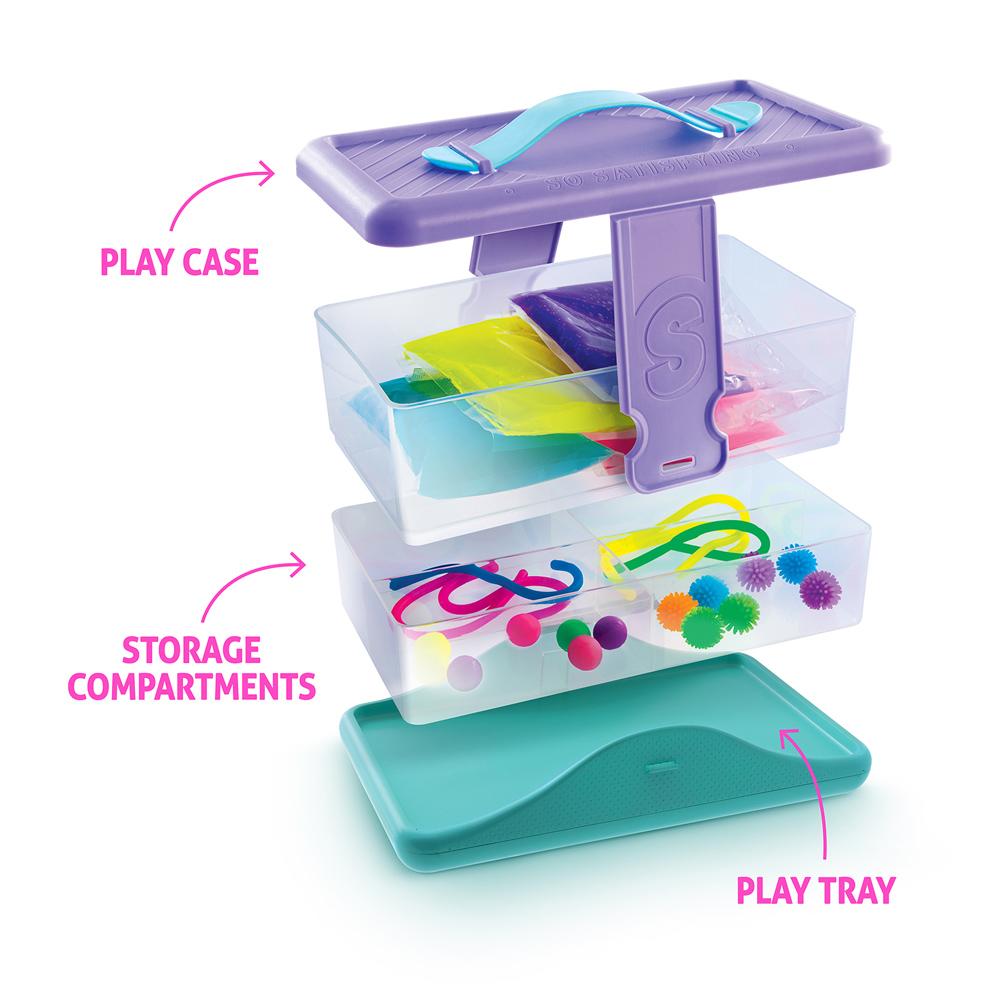View 4 So Slime Fidget Case with Toys and 500g of Slime Creative Playset for Ages 6+ SSC212