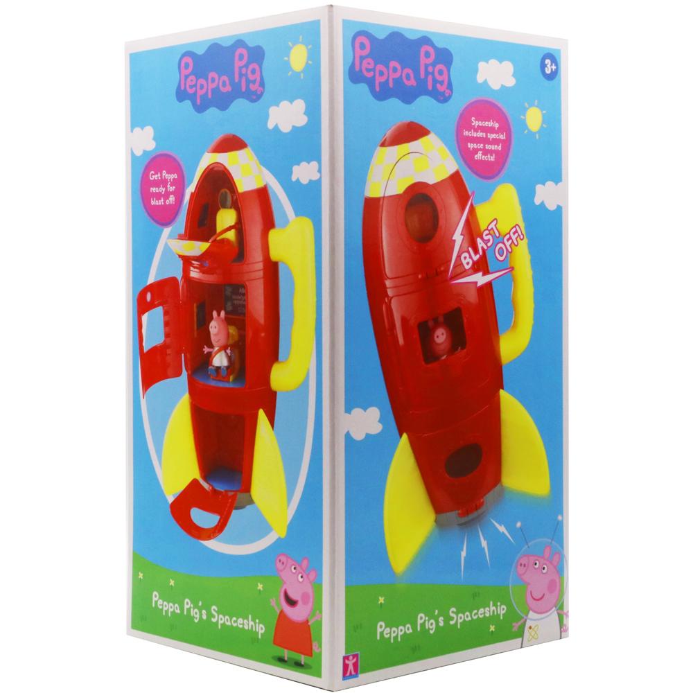 Peppa Pig Spaceship Playset with Figure and Sound Effects for Ages 3+ 04673
