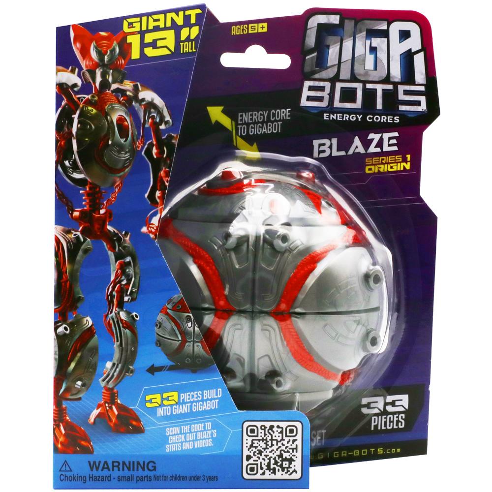 GIGABOTS Energy Core BLAZE Series 1 Buildable Poseable Figure for Ages 5+ 61131