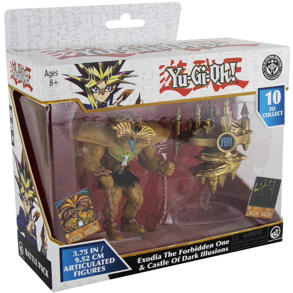 Yu Gi Oh Exodia the Forbidden One and Castle of Dark Illusions Figure Pack 0YU-5502D