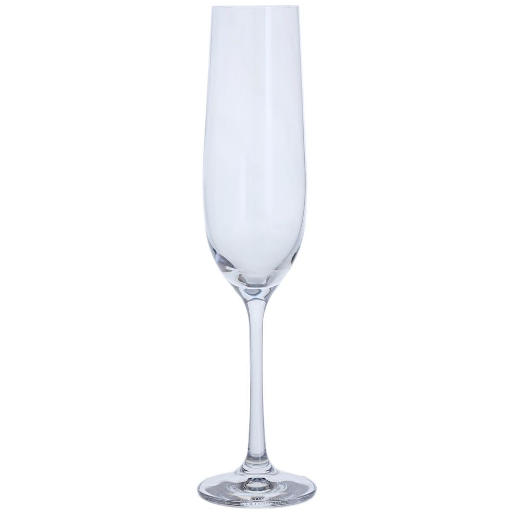 View 2 Dartington Crystal Champagne FLUTES SET of SIX Glasses ST3262/4/6PK