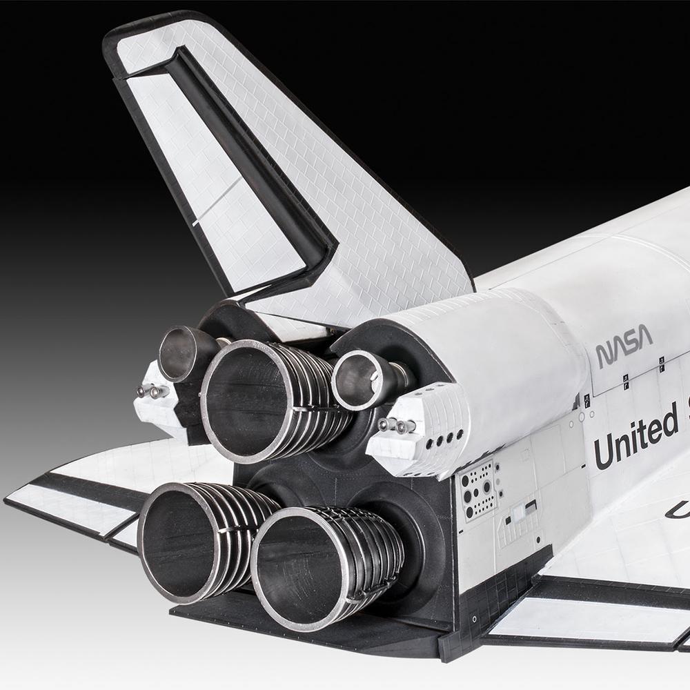 View 4 Revell NASA Space Shuttle Model Kit 05673 40th Anniversary Scale 1:72 05673