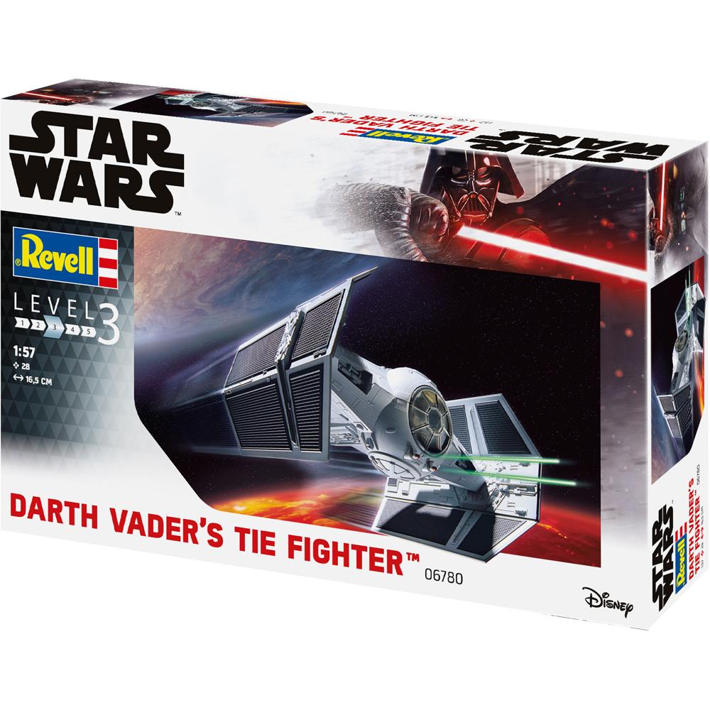 Revell Star Wars Darth Vader's TIE Fighter Model Kit Scale 1:57 06780