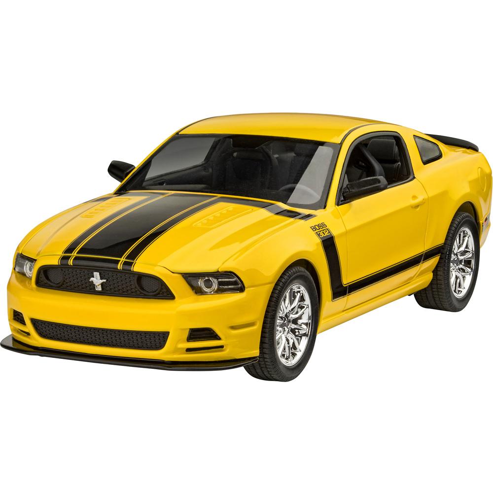 View 2 Revell Ford Mustang Boss 302 2013 Road Car Model Kit Scale 1:25 07652