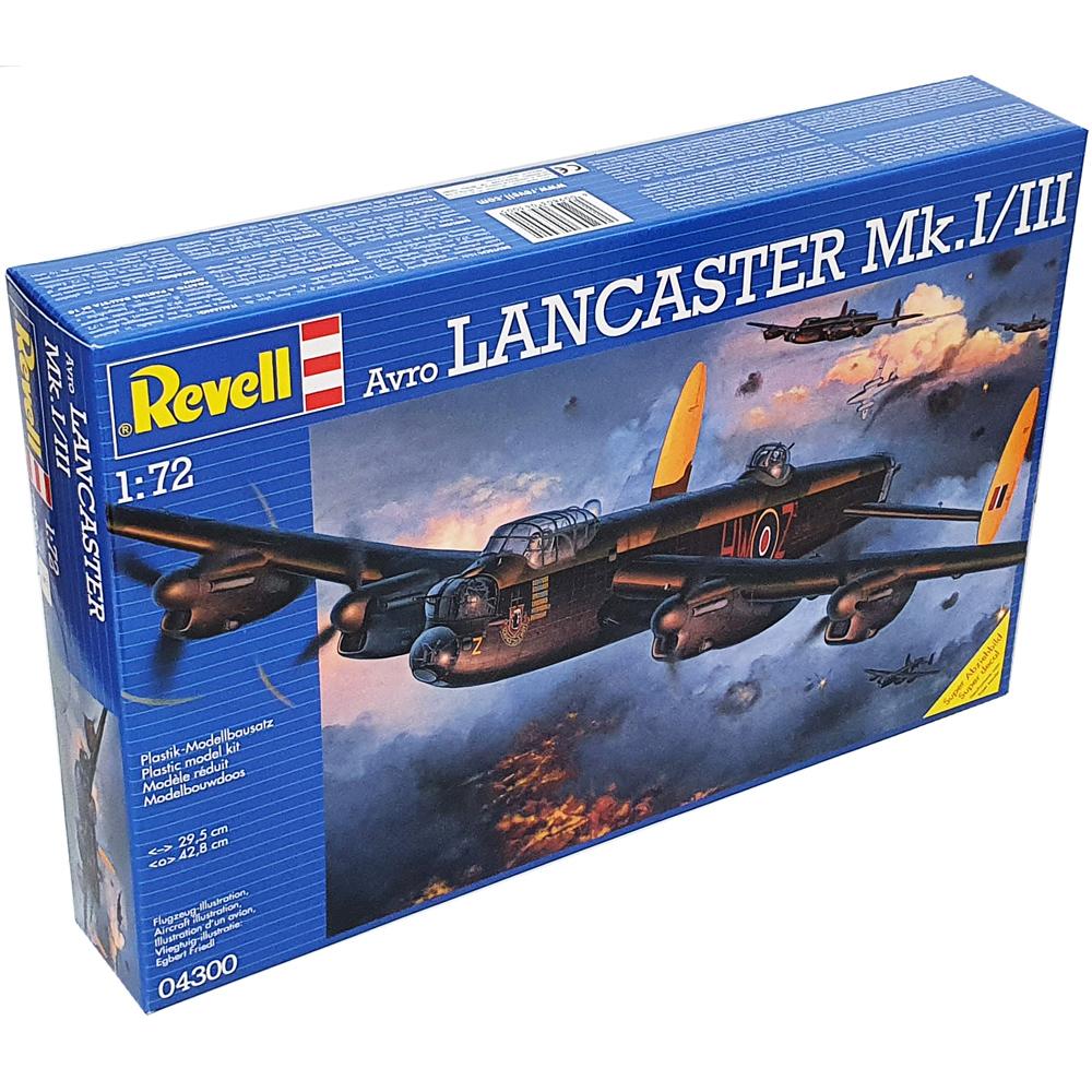View 2 Revell Avro Lancaster Mk III Model Kit Scale 1:72 RV04300