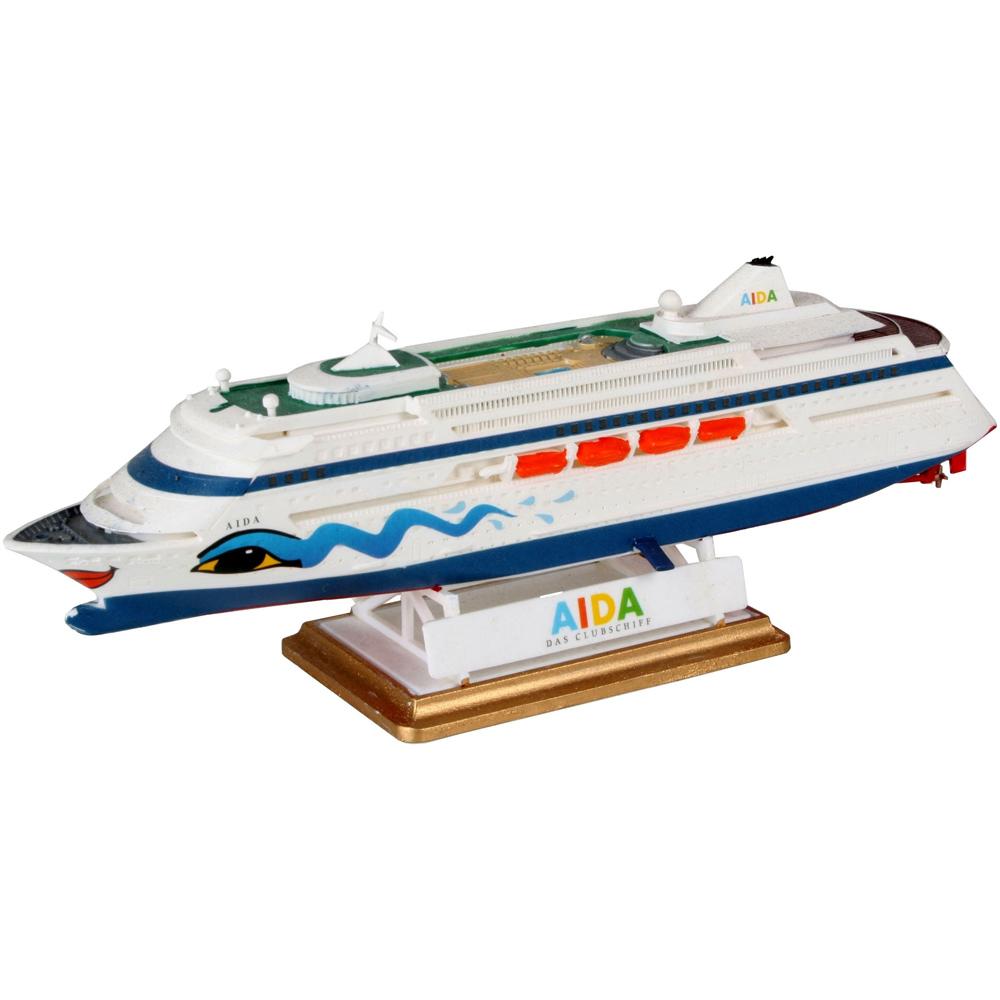View 3 Revell AIDA Cruise Ship Model Kit SET 65805 Scale 1:1200 65805