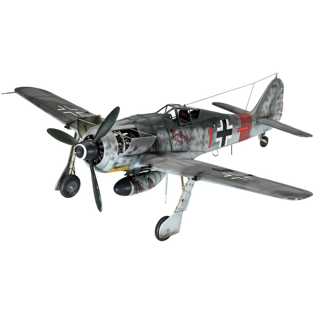 View 2 Revell Fw190 A-8/R-2 "Sturmbock" German Bomber Model Kit Scale 1:32 03874