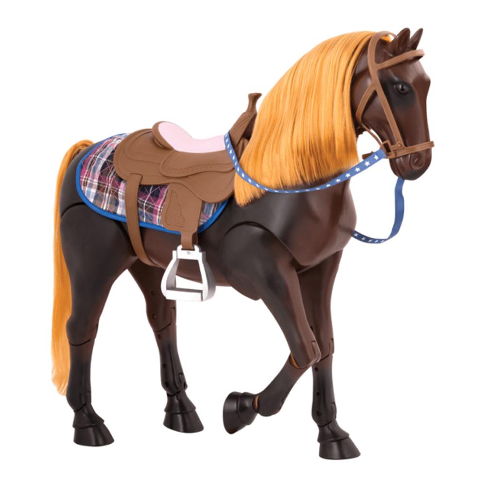 View 3 Our Generation Poseable THOROUGHBRED Horse 70.38037Z