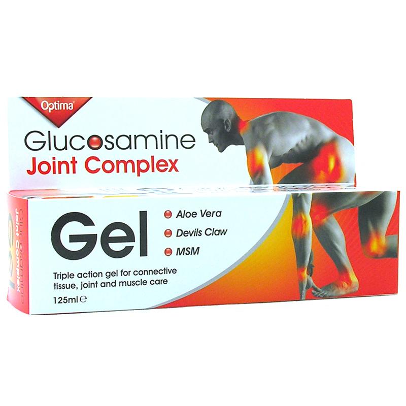 Optima Glucosamine Joint Complex GEL 2x 125ml (Pack of 2) E0475-2PACK