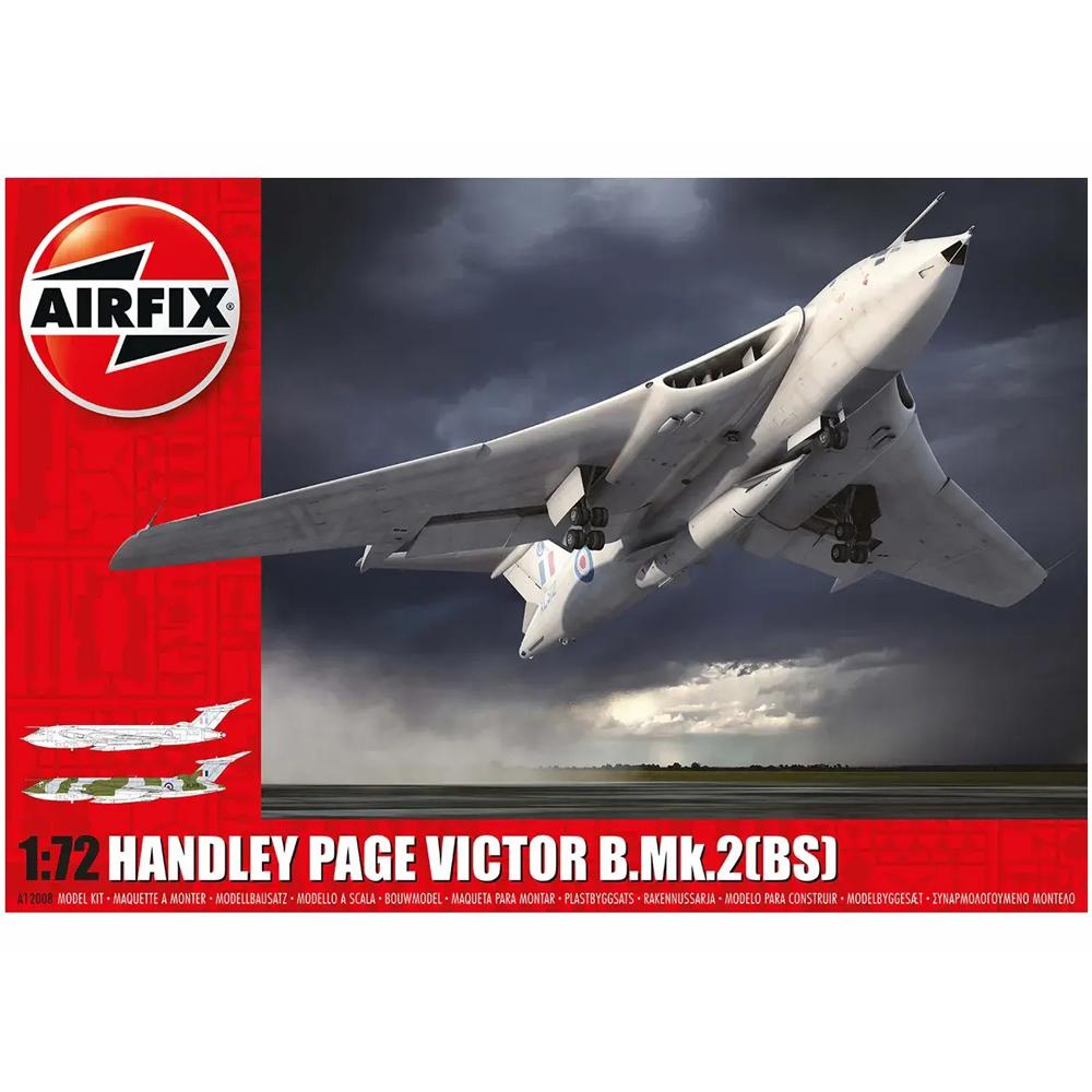 View 5 Airfix Handley Page Victor B Mk.2 (BS) Bomber Aircraft Model Kit Scale 1:72 HA12008