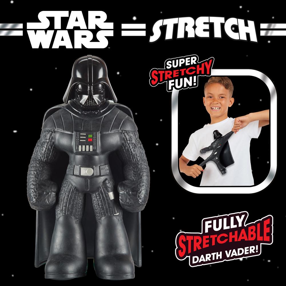 View 5 Star Wars Stretch Darth Vader Sith Lord LARGE Figure 25cm Tall For Ages 5+ 0SA-07698