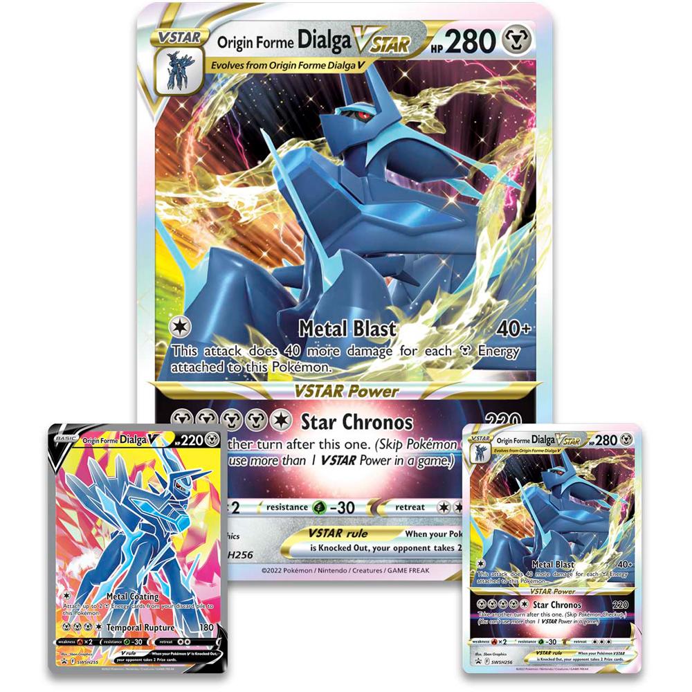 View 2 Pokémon Trading Card Game Origin Forme DIALGA VSTAR Premium Collection Box POK85075-DIALGA