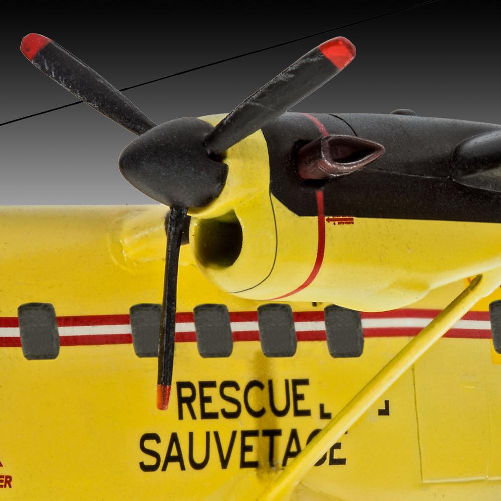 View 4 Revell DHC-6 Twin Otter Canadian Rescue Aircraft Plastic Model Kit 1/72 Scale R04901