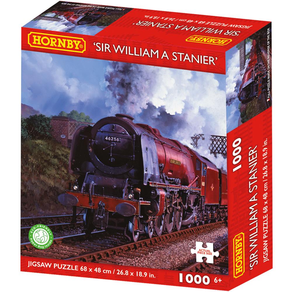 Hornby Sir William Stanier Train Railway Jigsaw Puzzle 1000 Piece from Kidicraft HB0001