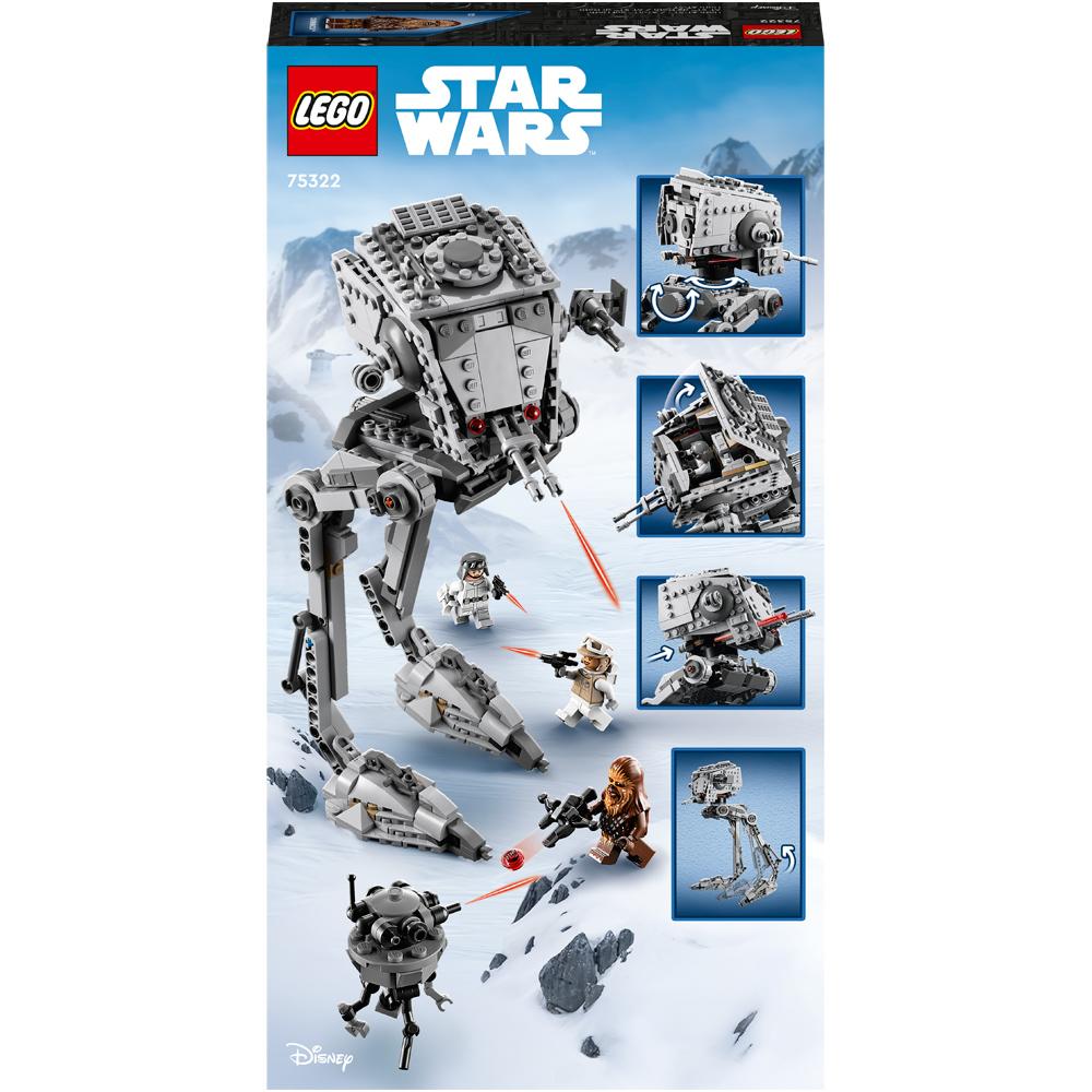 View 3 LEGO Star Wars Hoth AT ST Construction Set 586 Piece for Ages 9+ 75322