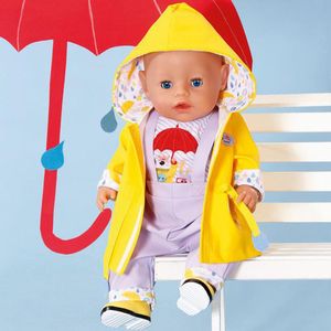 View 2 Baby Born Deluxe Rain Outfit 43cm Set 828137