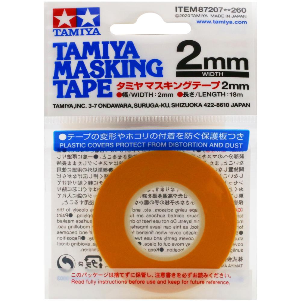 Tamiya Masking Tape 2mm Thickness 18m Long for Scale Model Making and RC 87207