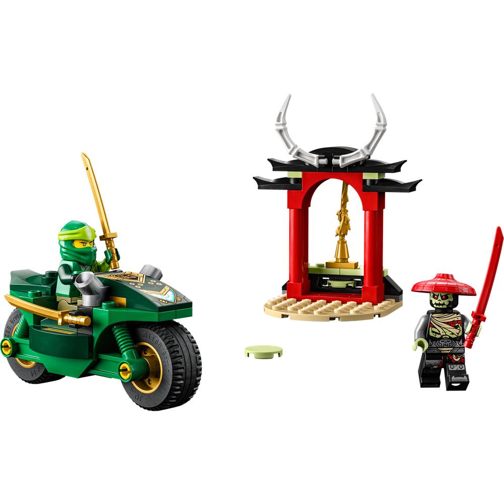View 2 LEGO Ninjago Lloyd’s Ninja Street Bike Building Set Toy 64 Piece for Ages 4+ 71788