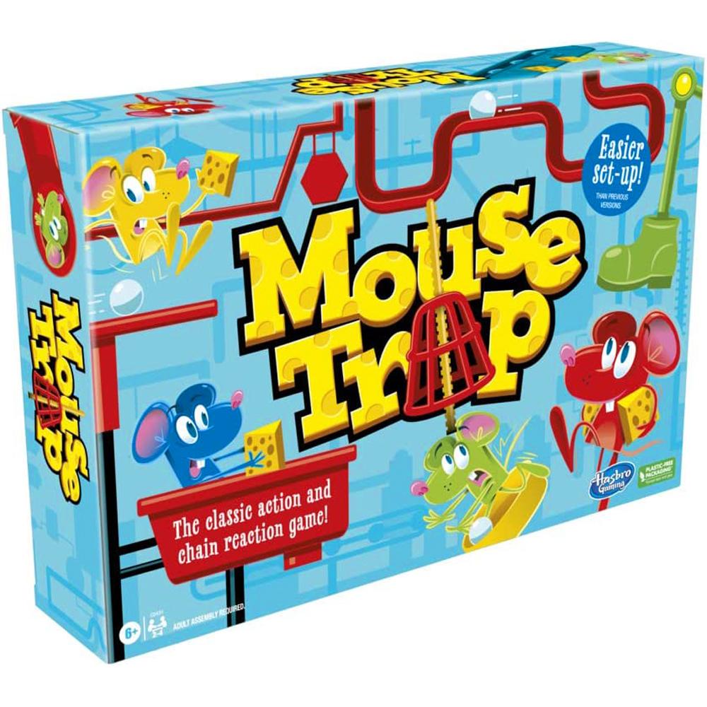Hasbro Mouse Trap Classic Action Chain Reaction Board Game for 2-4