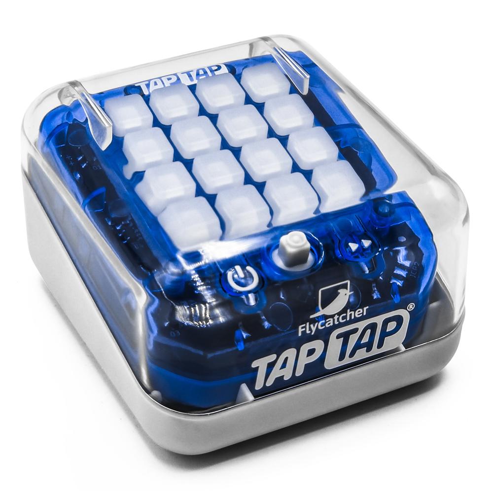 Flycatcher TapTap Smart Fidget Electronic Game in BLUE for Ages 5+ TAP181-BLUE