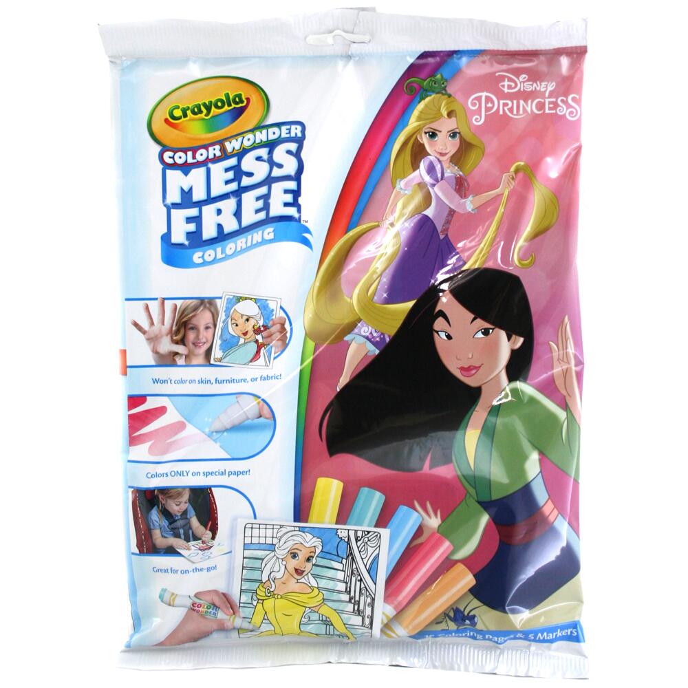 CRAYOLA - Color Wonder, Nicht fleckende Bluey-Leuchtschablonen, kreative Beschäftigung und Geschenk für Kinder ab 3 Jahren, 75-0274
