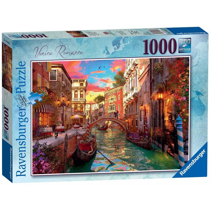 Ravensburger Venice Romance 1000 Piece Jigsaw Puzzle 15262