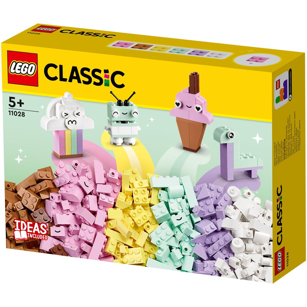 LEGO Classic Creative Pastel Fun Building Set Toy 333 Piece for Ages 5+ 11028