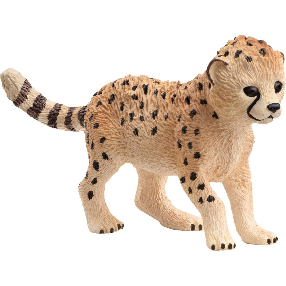 Schleich Wild Life Cheetah Cub Baby Animal Figure for Ages 3+ 14866