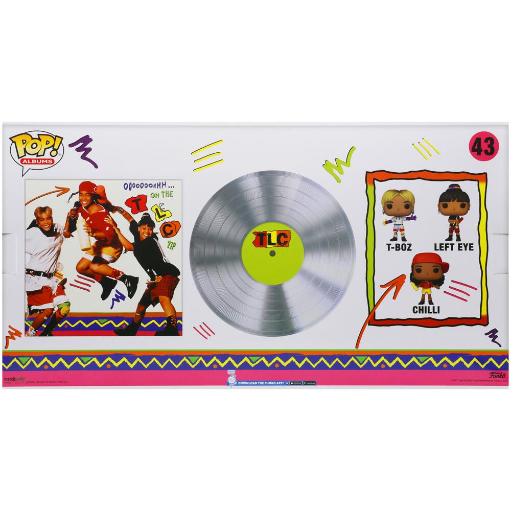View 5 Funko POP! Albums TLC Oooh... On The TLC Tip Vinyl Figure Set with Hard Case #43 65776
