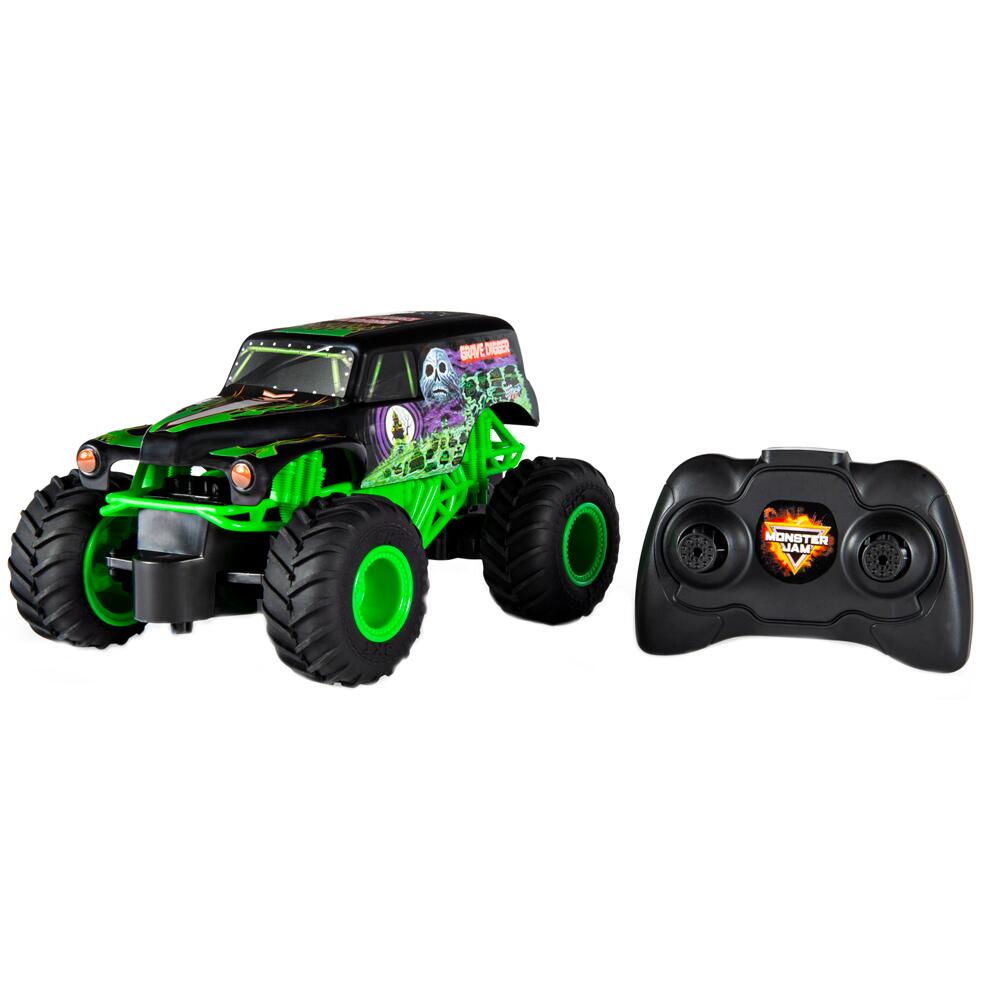 Monster Jam Remote Control Grave Digger Truck 1:24 Scale Ages 4+ 20103589