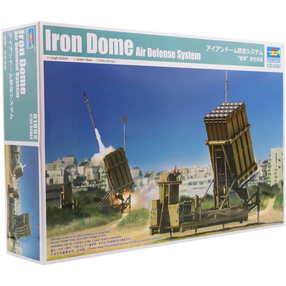 Trumpeter Iron Dome Air Defense System Military Model Kit Scale 1:35 01092