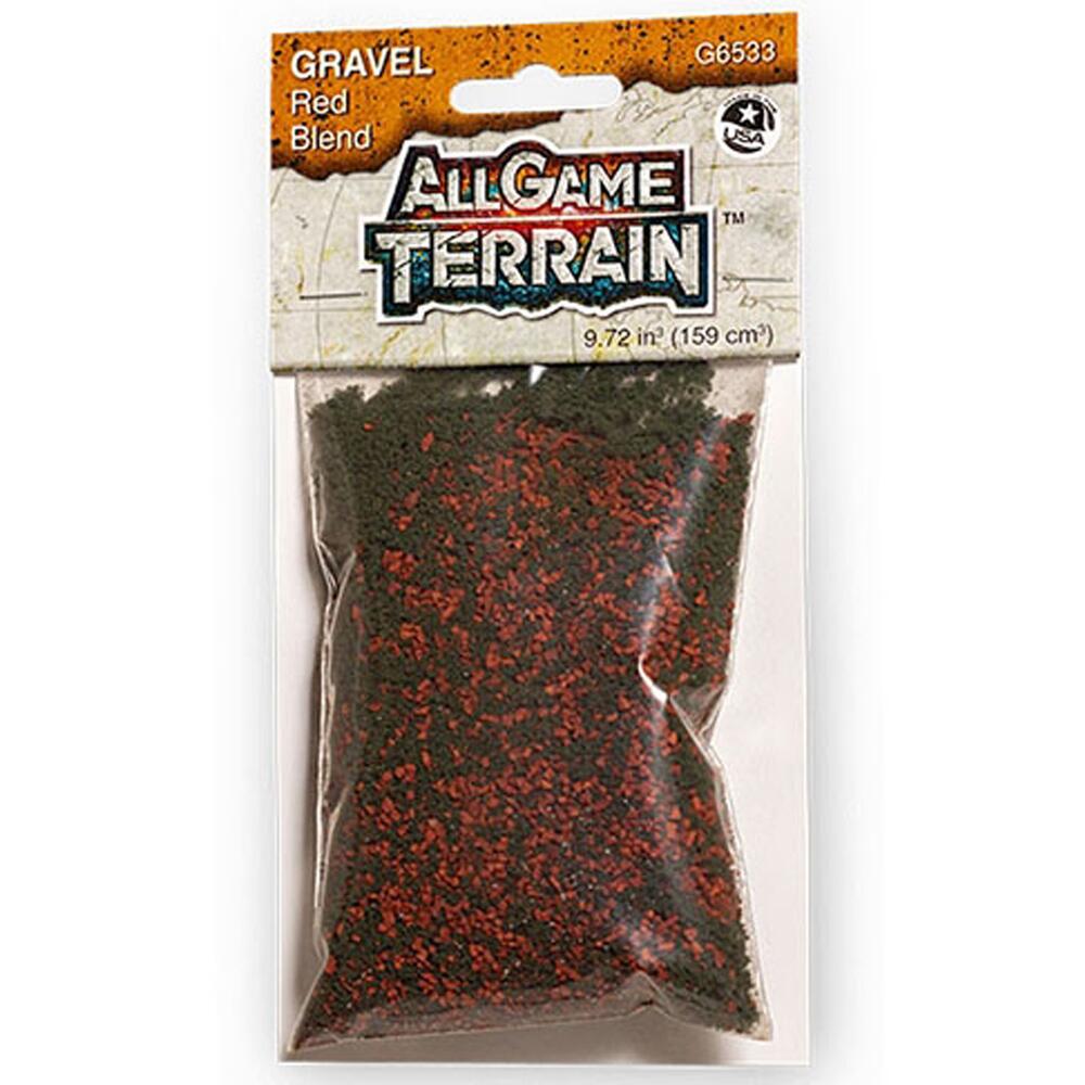 All Game Terrain Gravel Wargaming Decorative Scenery Red Blend 159cm³ G6533