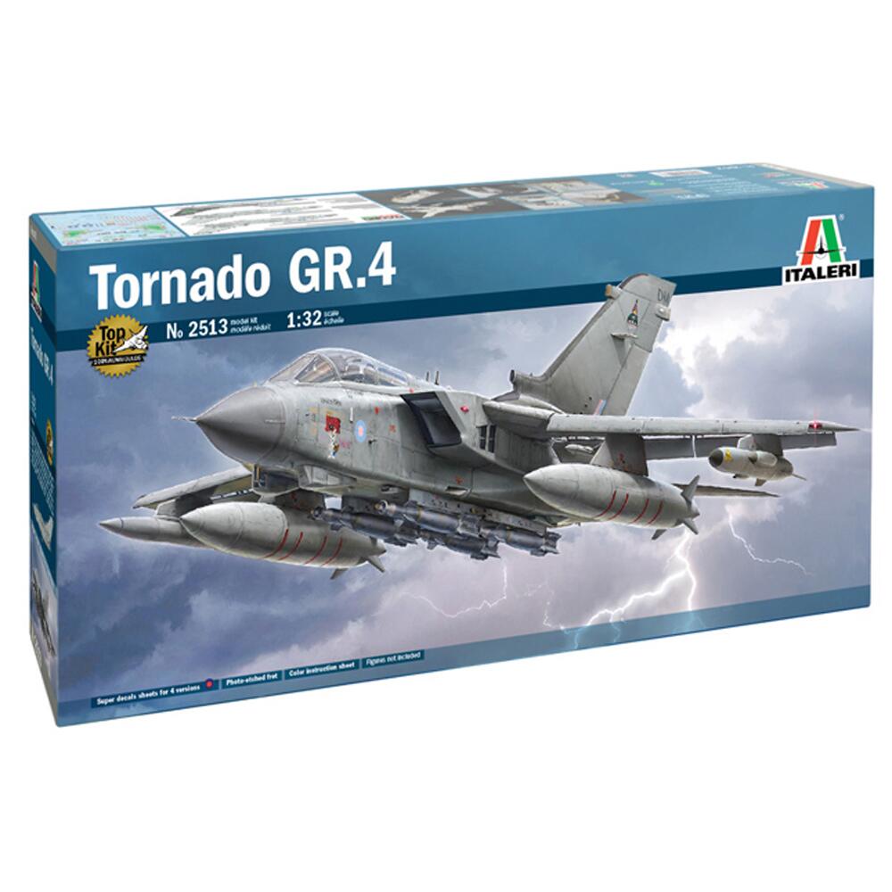 Italeri Tornado GR.4 Military Aircraft Model Kit (Scale 1:32) 2513