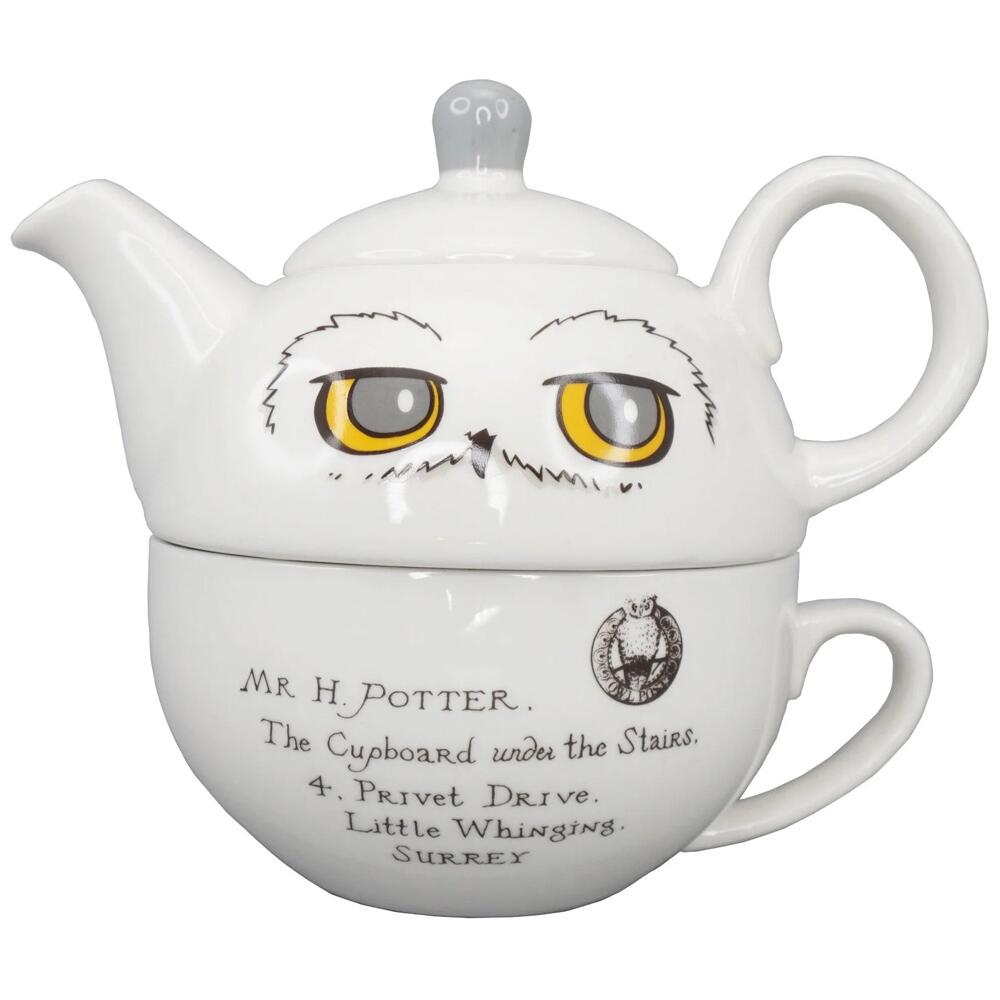 Harry Potter Hedwig Tea For One Set Dishwasher Safe TFOR1HP03